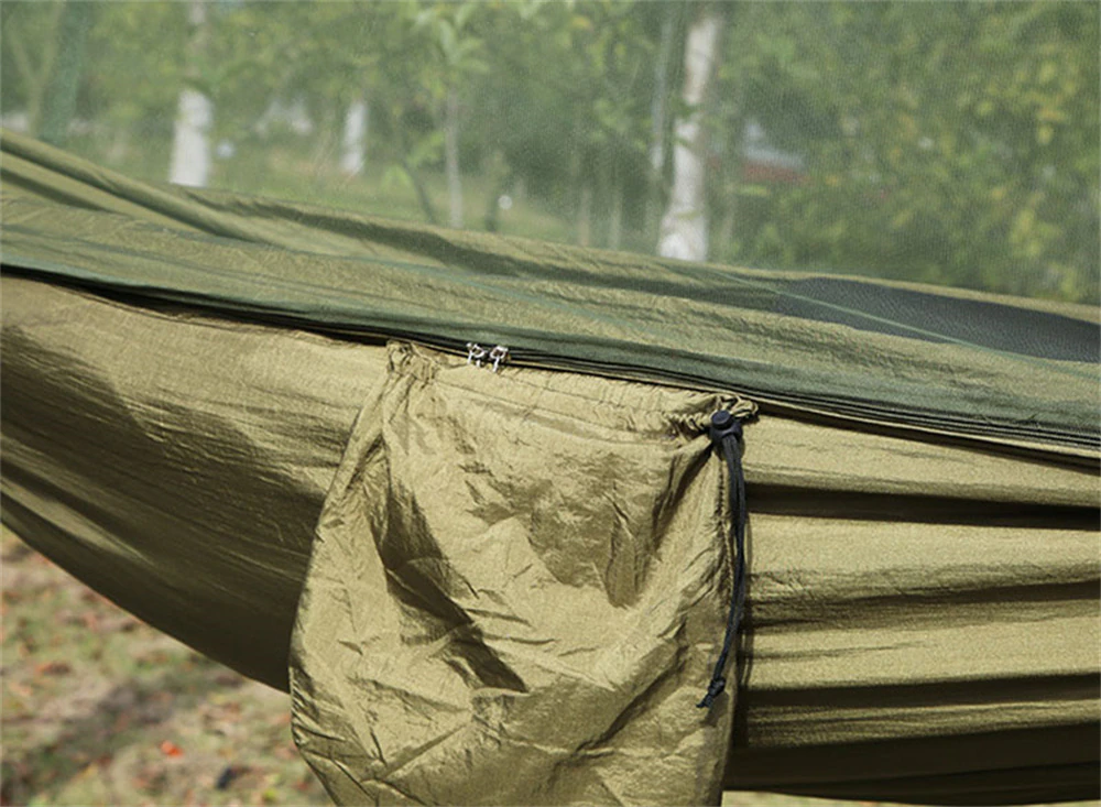 Cheap Goat Tents Parachute Fabric Portable Outdoor Camping Hammock with Mosquito Net  Hanging Swing Sleeping Bed Tree Tent   